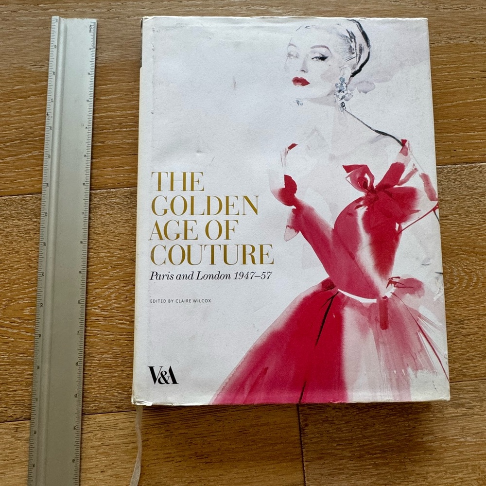 The Golden Age of Couture Coffee Table Book